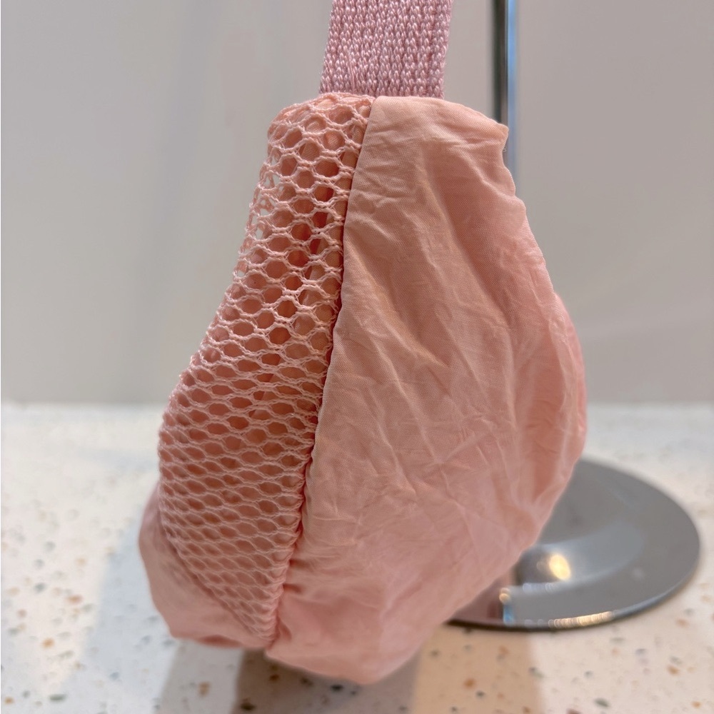 Vintage 1980s Space Sac Sling Shoulder Bag Pink Nylon‎ - Picture 6 of 16